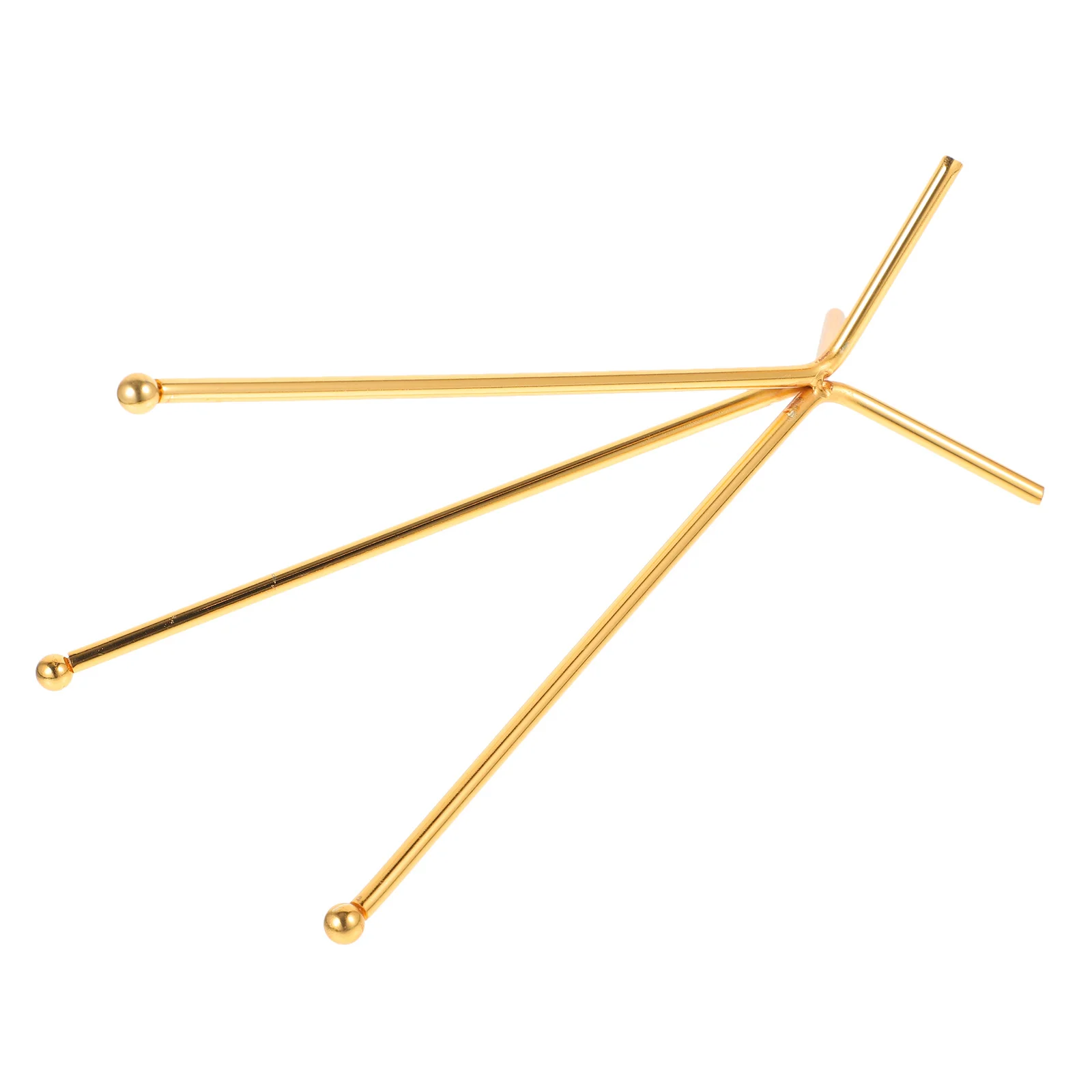 스마트 크리스탈 볼 디스플레이 스탠드 철 공예 랙 실용적이고 안정적인 홈 장식 섬세한 테이블탑 장식품 크리스탈 볼 스탠드