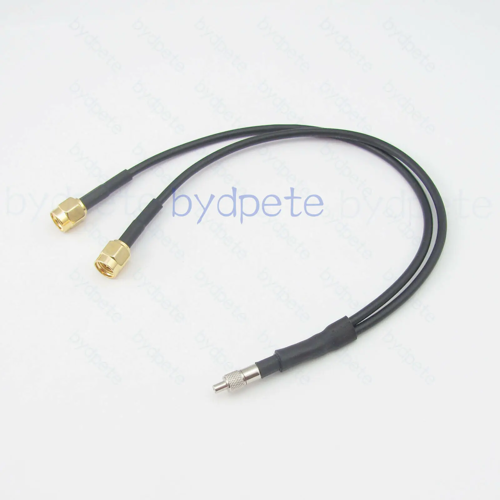 

Y type cable 1x TS9 female to 2x SMA male plug RG174 coax Kable branch Splitter