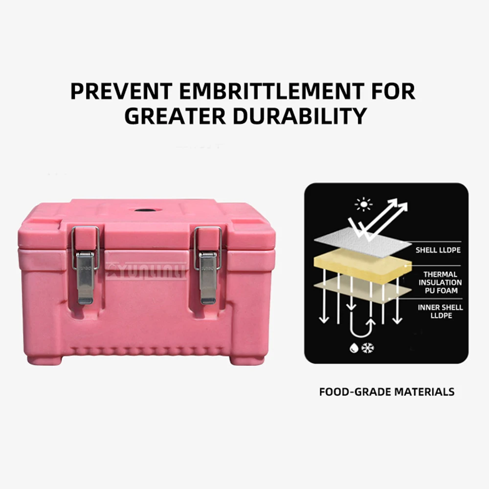 

15L Food Storage Container Insulated Box Portable Thermalfor Meal Machine