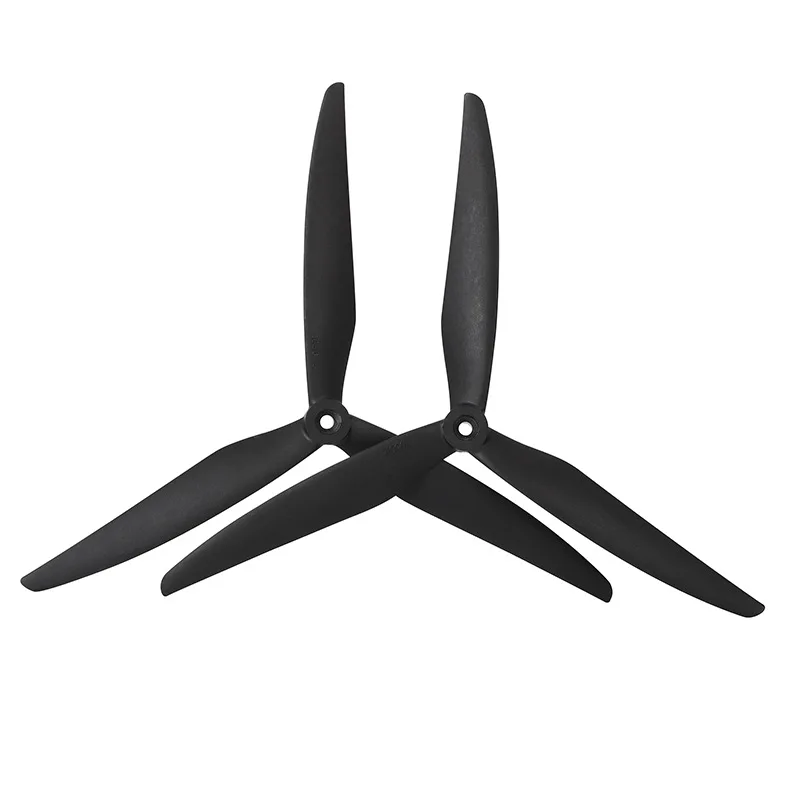 Model aircraft traversal 10-inch three-blade propeller blade quick-release high-density wing wing forward and reverse propeller