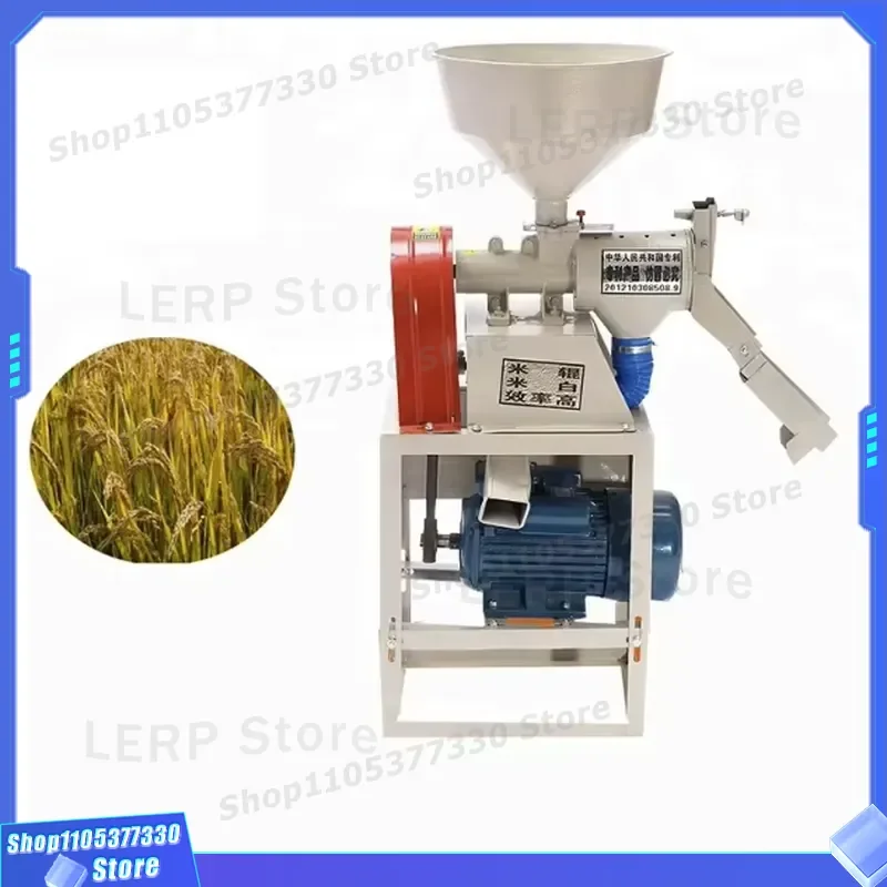 Mini Rice Milling Machine 2024 Portable Grain Sheller Whitener for Home Use Small Scale Paddy Husker Peeling Device 2024