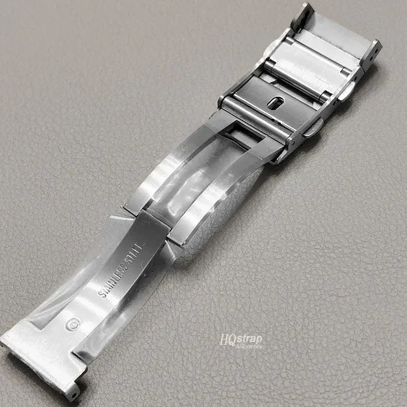 Luxury Watch Buckle for 18mm 20mm 22mm 316L Stainless Steel Button Universal Strap Replacement Clasp for Seiko Watch Accessories