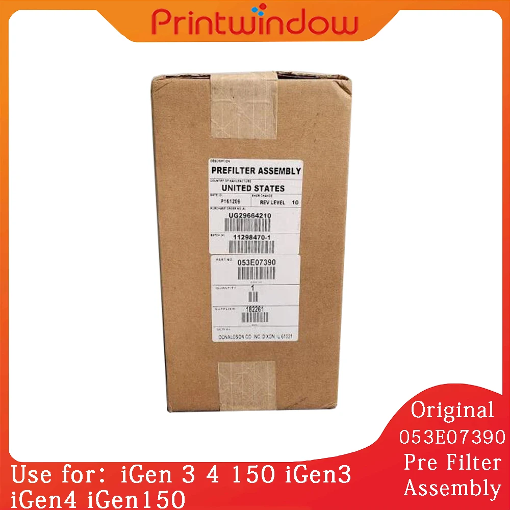 Original 053E07390 Pre Filter Assembly for Xerox iGen 3 4 150 iGen3 iGen4 iGen150 Filter Pre Ozone