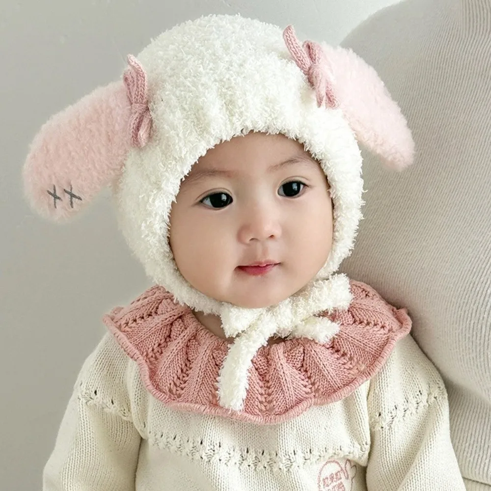 قبعة عصرية لحماية الأذن مقاومة للبرد، قبعة حرارية مريحة للأطفال، قبعة من الصوف، نشاط التزلج