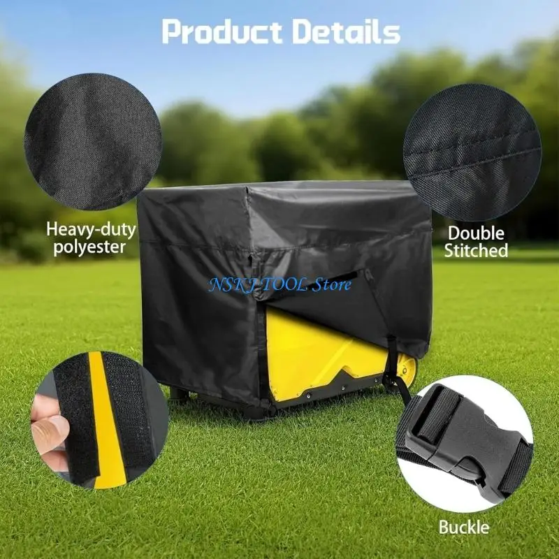 L8RC Waterproof Generator Storage Cover Oxford Cloth Full Coverage Protectors