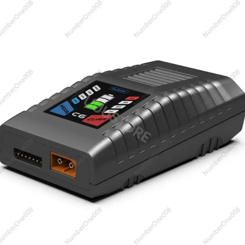 ToolKitRC C6 AC 100-240V 50W 5A Lipo Battery Balance Charger for 1-6S XT60 Lipo / LiHV / LiFe Battery 5-12S Nimh Battery