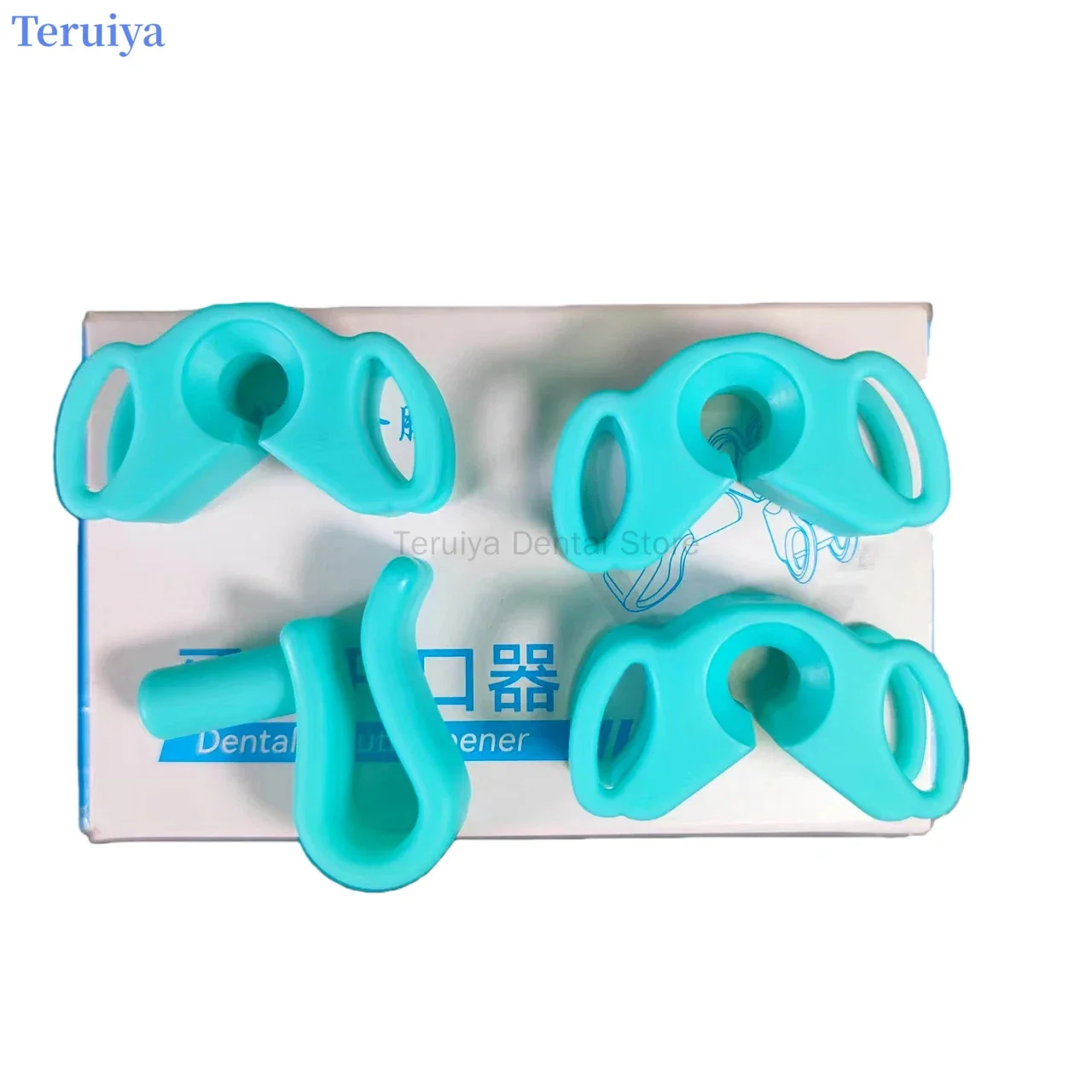 MHP-L Dental Rubber Bite Blocks - 4Pcs/Box Occlusal Pad Mouth Opener | Dental Clinic Supplies