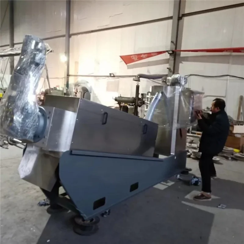 Wholesale Mobile Solid Liquid Separation Volute High Efficiency Fully Automatic Spiral Filter Press Multi Purpose Sludge Dehydra