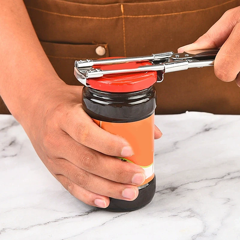 2026 Adjustable Multi Function Labor Saving Bottle Jar Can Opener Kitchen Tool Heavy Duty Easy Grip Accessories view 3