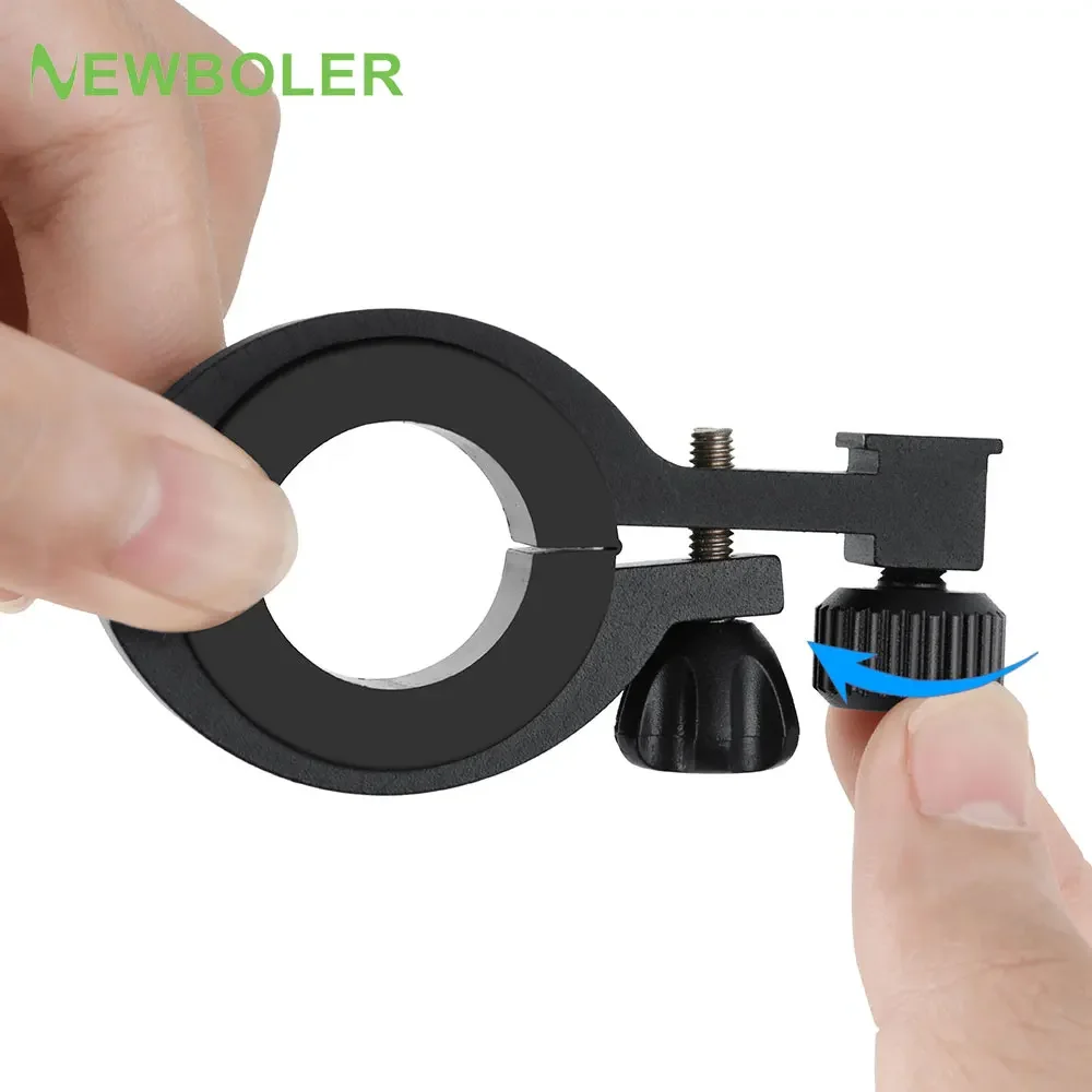 NEWBOLER Fahrradlicht-Halter Fahrradhalterung Fahrradlicht Vorderhalterung Fahrradzubehör Fahrradcomputer-Ständer – Detail 10