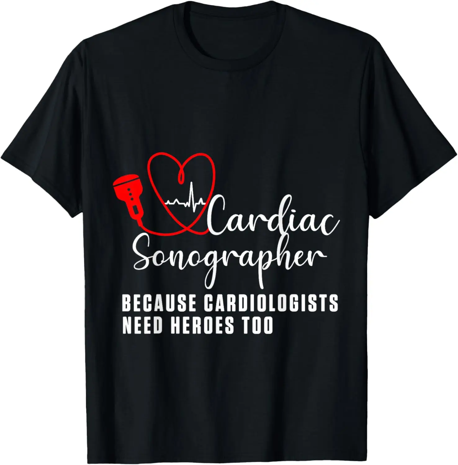 Camiseta Sonógrafo Cardíaco Echo Tech Aprenda RDCS