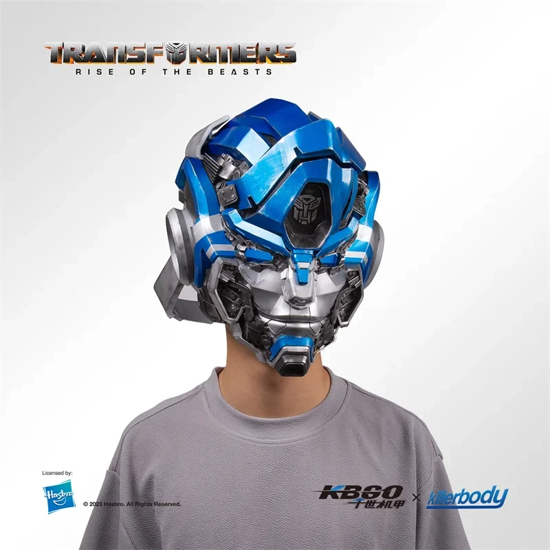 Hasbro 1:1 Wearable Electric  Mirage Helmet with Bluetooth Audio Wake on Touch Simulated Mechanical Sound Effects New in Stock