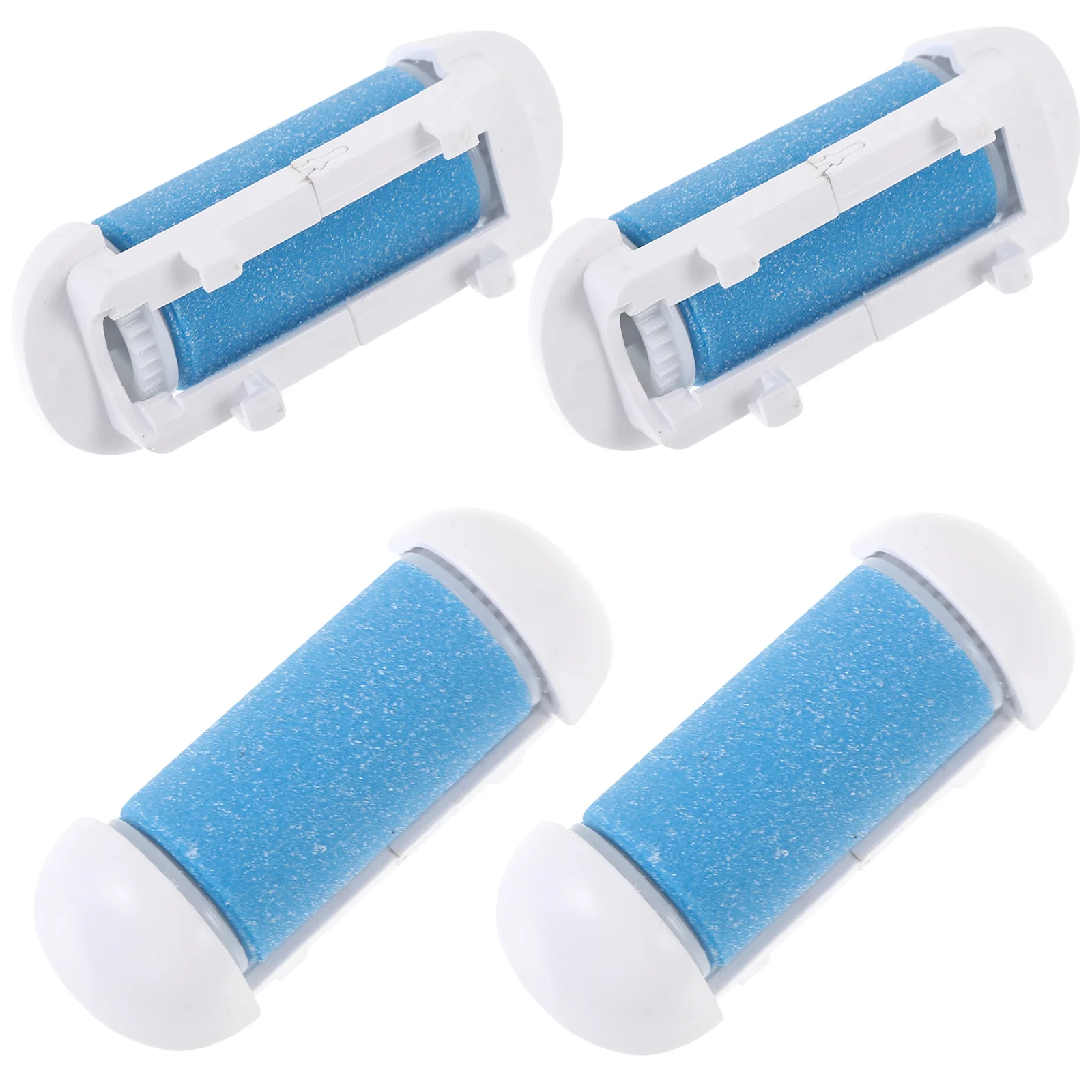 

4 Pcs Tool Pedicure Tools for Feet Foot Shaver Callus Remover Replacement Roller Heads