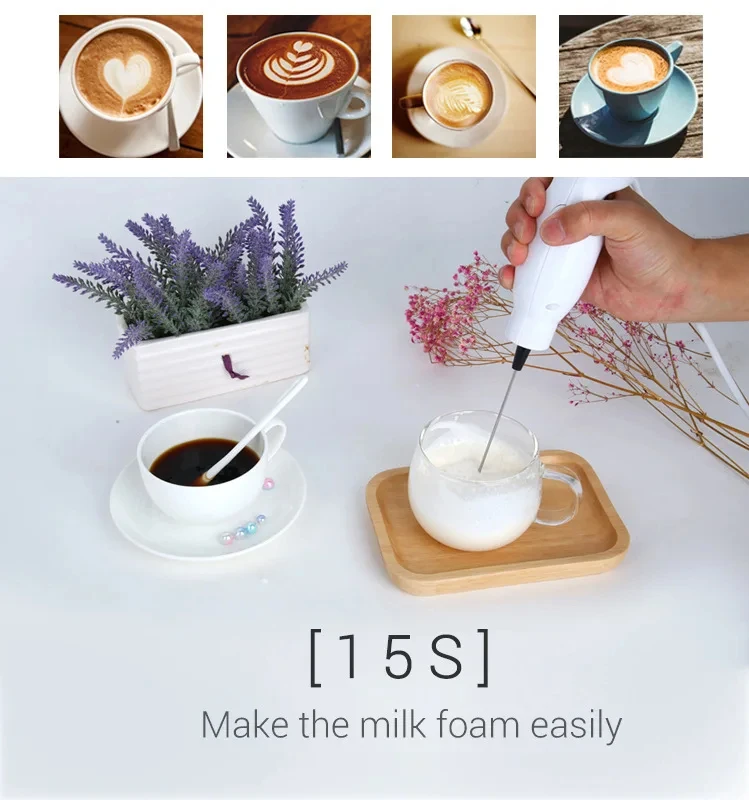 مزبد الحليب الكهربائي الصغير المحمولة قشر البيض خلاط الغذاء خلط النمام رغوة التلقائي للقهوة ميلك شيك الاتحاد الأوروبي التوصيل 220 فولت