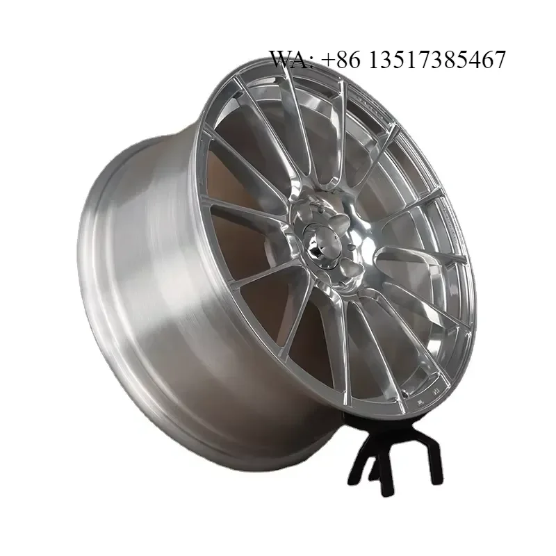 Custom Forged Polished Chrome Passenger Car Rims Racing Wheels 5x112 5x130 for Mercedes for Land Rover 35mm Alloy