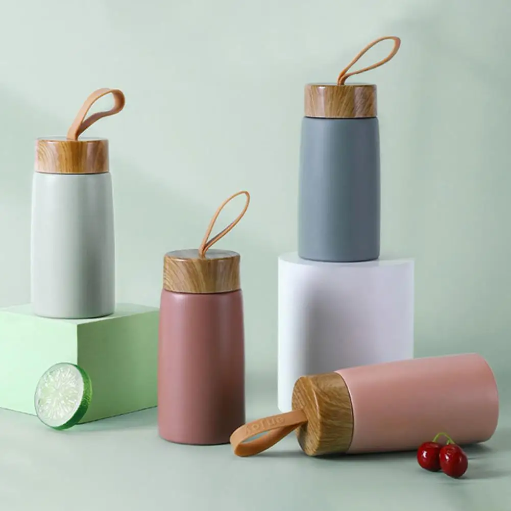 Stainless Steel Thermal Cup 280ml Insulated Coffee Mug 12-hour Hot Water Vacuum Flask Travel Tumbler Mini Water Bottle