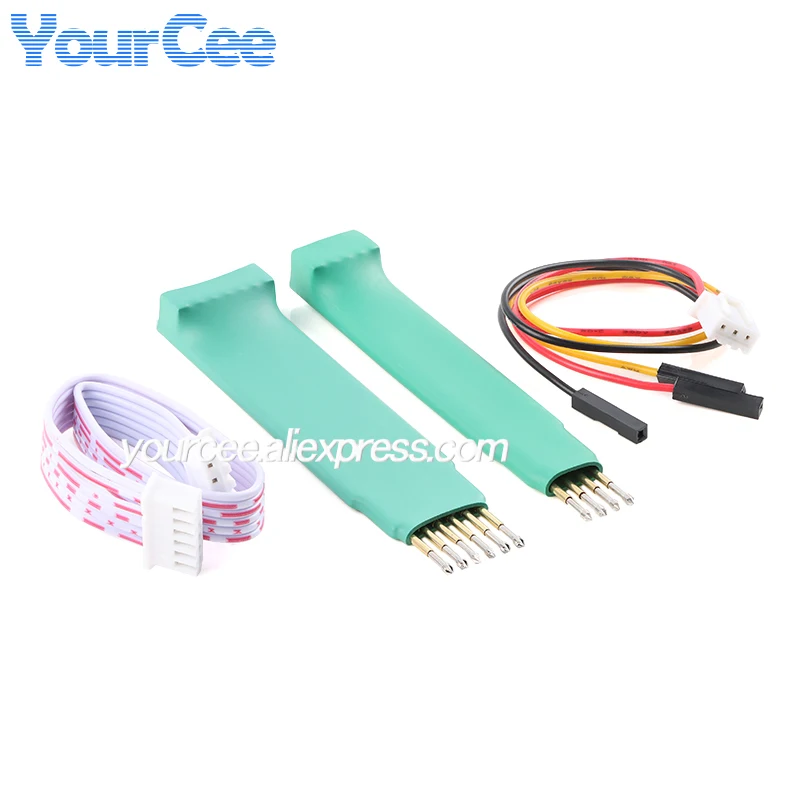 2.0mm 2.54mm Test Needle 3P 4P 5P 6P 8P Pin Spring Needle Program Support STC STM32 STM8 Machine Burn Microcontroller Program