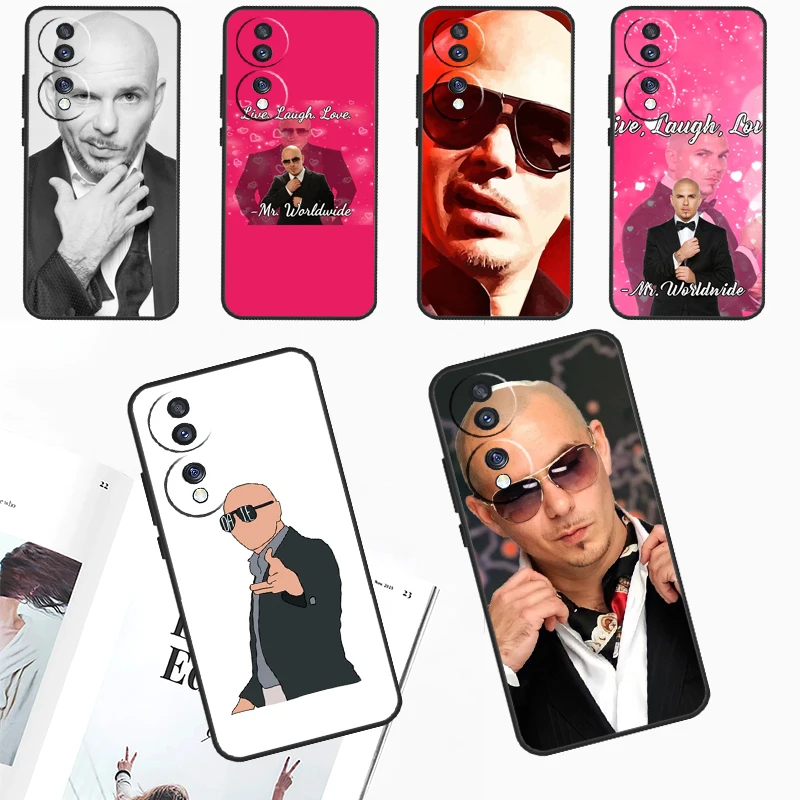 Mr Worldwide Says To Live Laugh Love For Honor X9b X8b X8a X9a X6a X7a X6 X7 X8 X9 Honor 90 70 50 Magic 5 Lite Magic 6 Pro Case