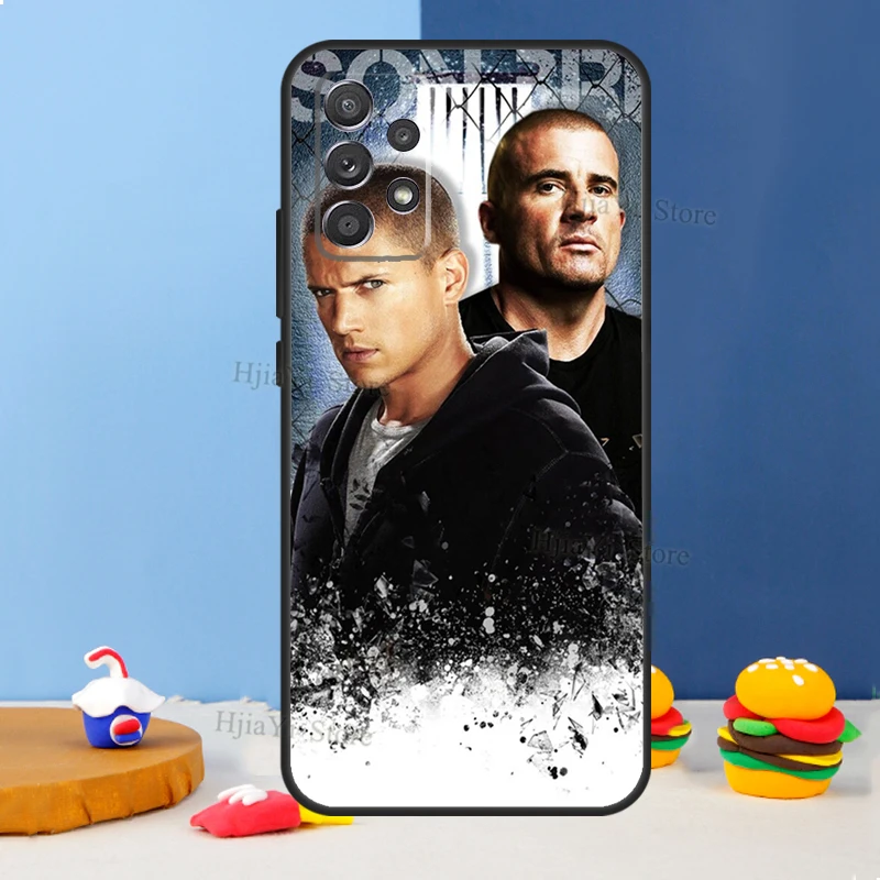 Funda de Prison Break para Samsung A54, A34, A14, A13, A23, A33, A53, A73, A51, A71, A72, A12, A22, A32, A42, A52