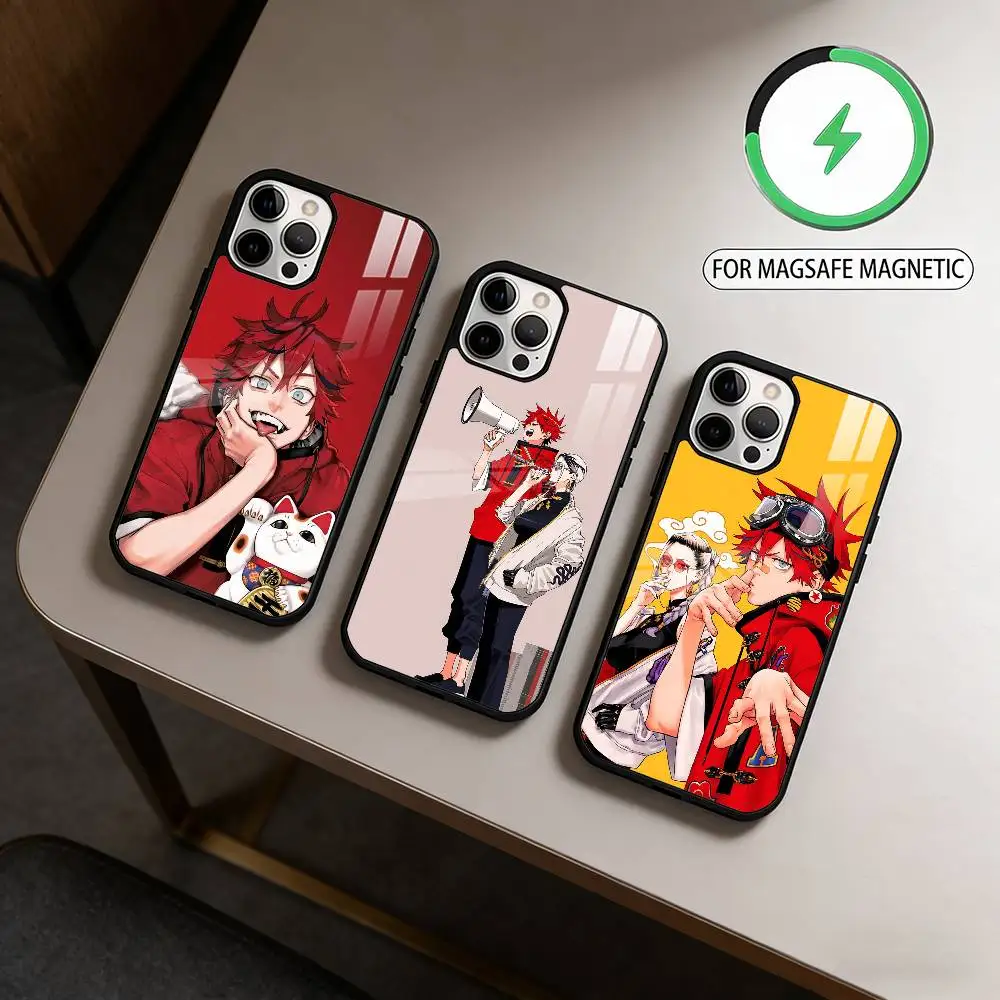 

C-Comics G-Gokurakugai Phone Case For iPhone17,16,15,14,13,12,11 Plus,Pro Max Magnetic For Magsafe Wireless Charging