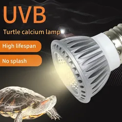 UVA + UVB LED rettile lampada tartaruga prendere il sole lampada termica spettro completo 5.0 10.0 lampada solare per Toitose lucertola serpente rettili/anfibio