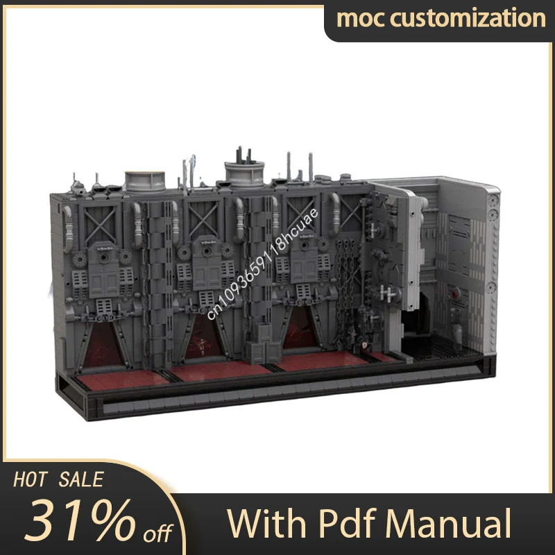 

NEW 2371PCS Moc Star Battle 3D Model Imperial Prison Block Creative Children Brick Toy Birthday Building Christmas Gift Blocks