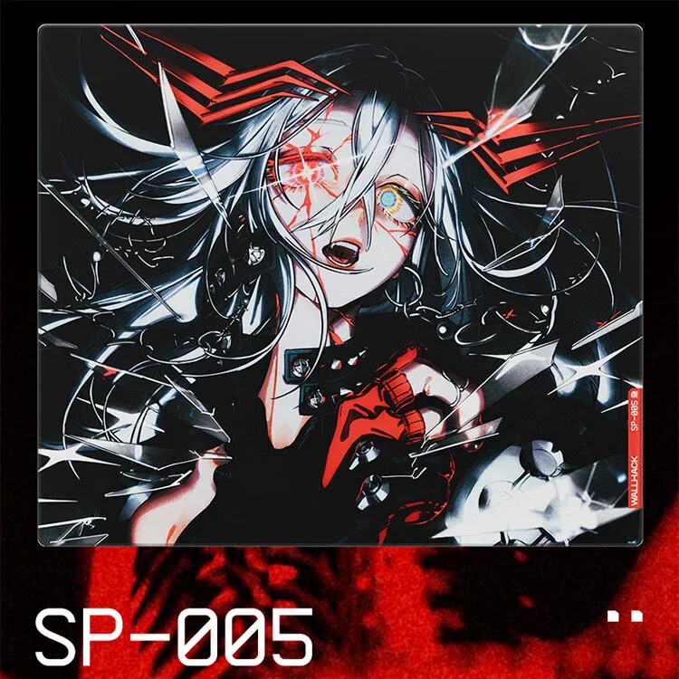 PANPAD WALLHACK SP005 CARNAGE SORA glass pads e-sports FPS tempered glass mouse pad (copy