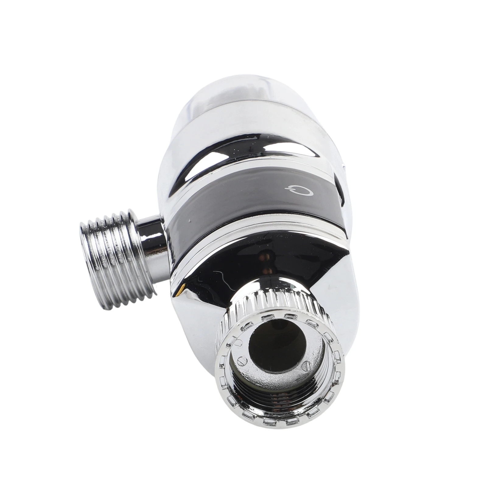 Silver Digital Shower Head 40-micron Filtration 304 Stainless Steel Mesh No Filter Replacement Required For Standard Shower Arms