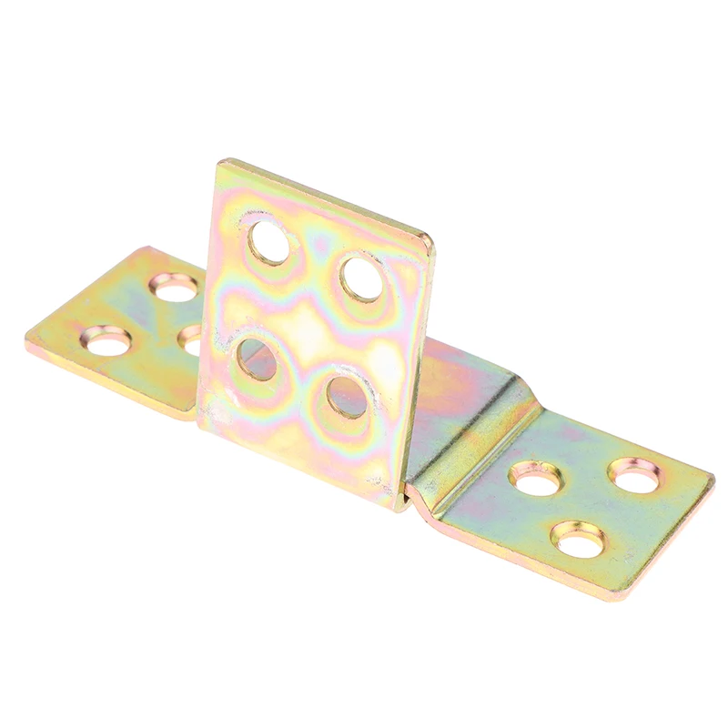 1set Bed Hinges Bed Plug-in Hardware Pendant Fastener Hinge Latch Fittings Furniture Connector Bed Beam Support Frame Fixings