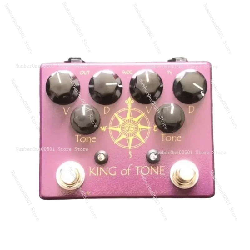 King of Tone Overdrive Pedal Super Sunface Highest Configuration Guitar Effect Boost Vintage
