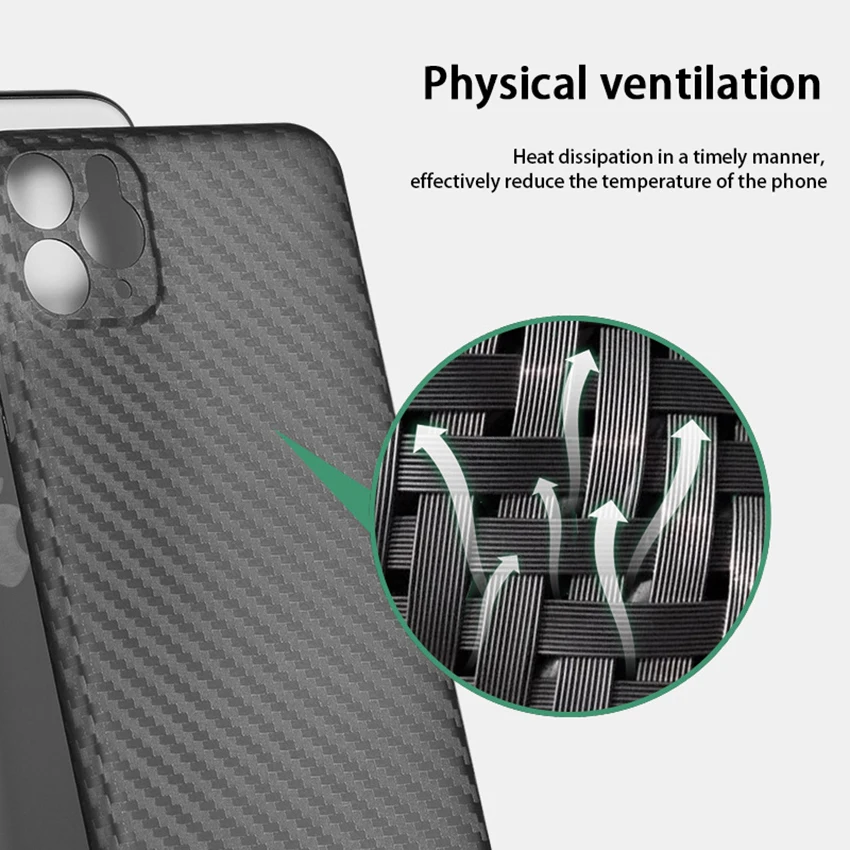 Custodia per telefono ultra sottile con struttura in fibra di carbonio per Iphone 16 15 14 13 12 11 Pro Max Plus 16Pro Custodia per telefono con sensazione di pelle 14Pro Cover