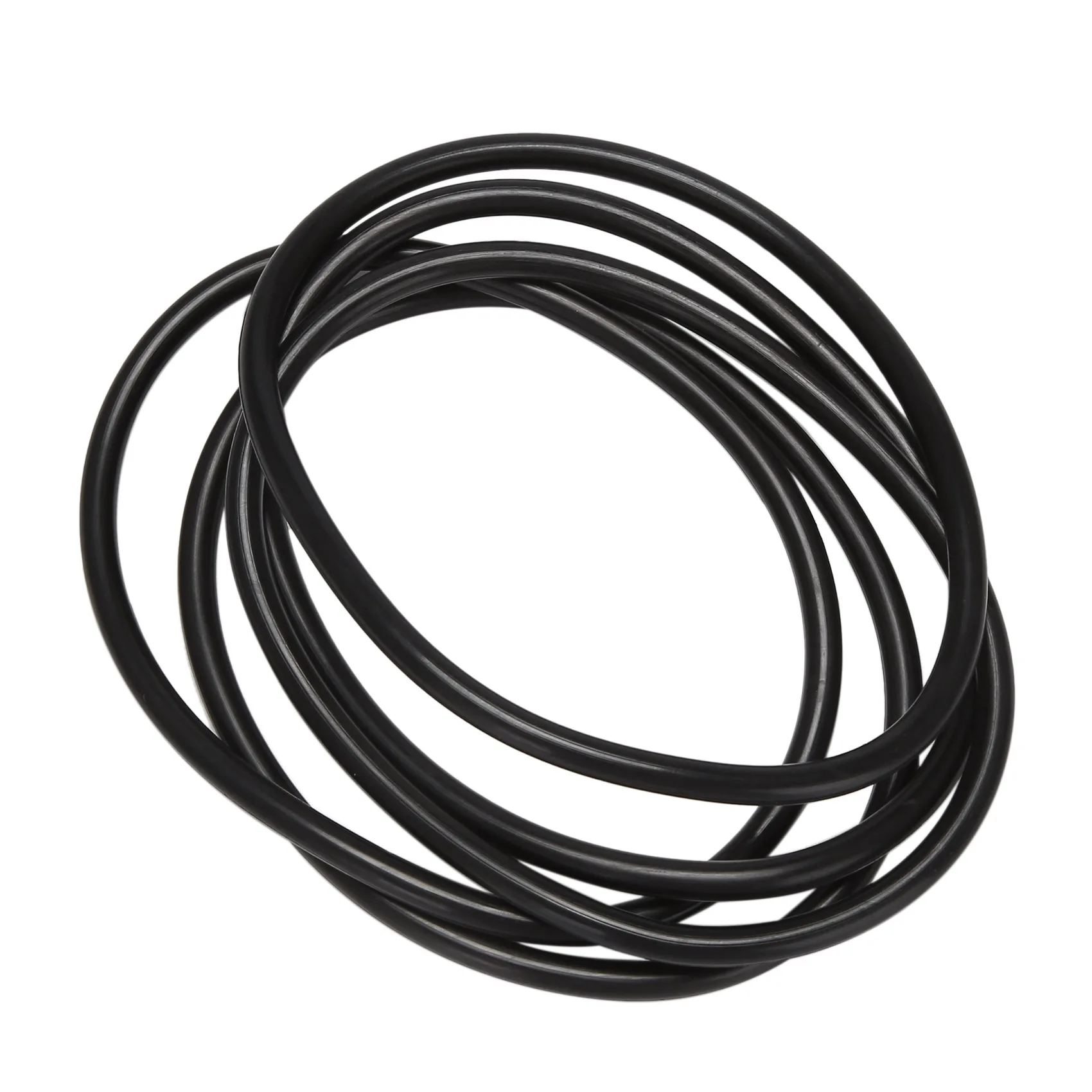 5 pieces 100 mm outer diameter 5 mm thick rubber seal oil-filtered O-rings