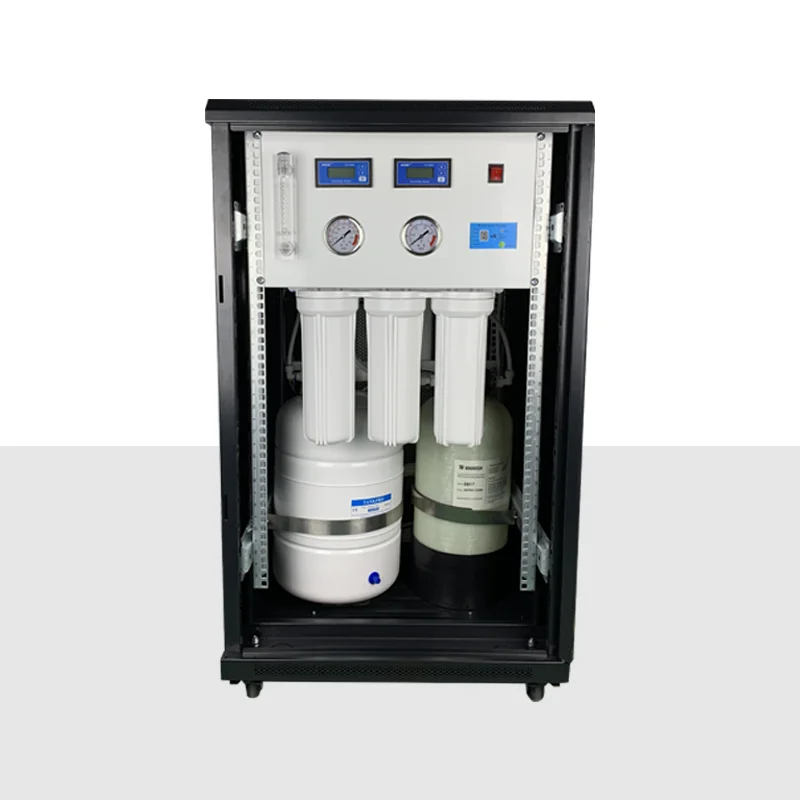 DI RO Electric & Manual Water Purifier System Ultra-Pure Water Maker for Hotels Households & Outdoors-400-2400 Gallon Capacity