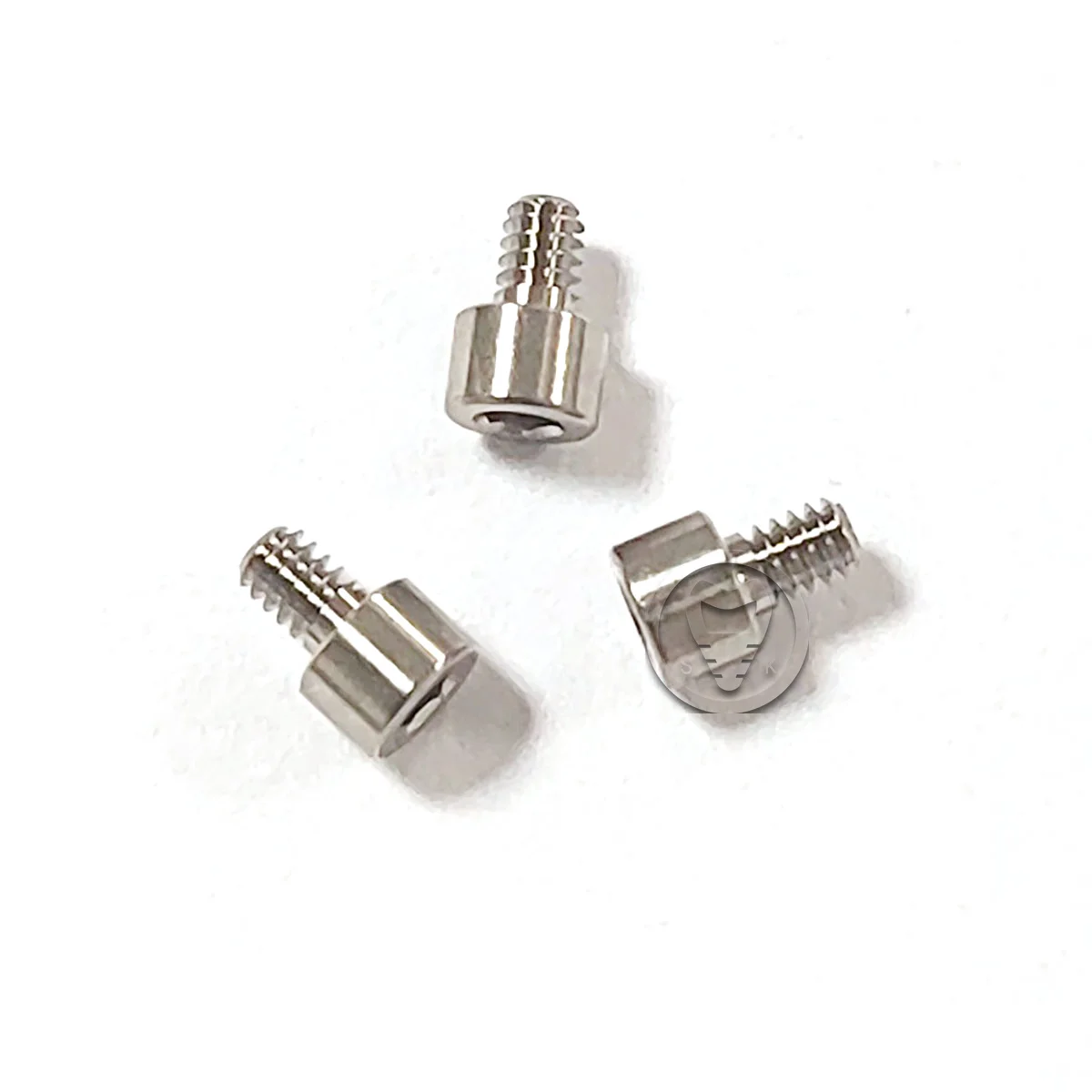 6pcs Hiossen Osstem compatible TS Ti screw titanium screw for multi unit temporary cylinder MU ti base