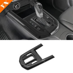Carbon Look Trim Car Gear Shift Central Console Panel For Isuzu D MAX D-MAX Accessories 2021 2022 2023 Garnish Sticker Cover