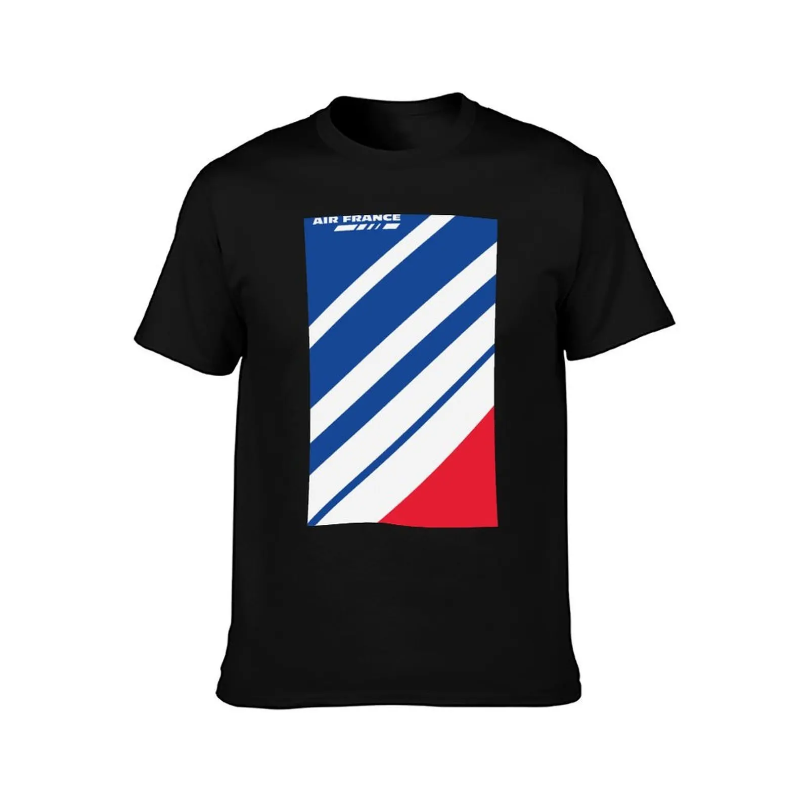 Air France Aircraft Livery Abstracted T-Shirt Casual Holiday Short Sleeve Tee T-Shirt