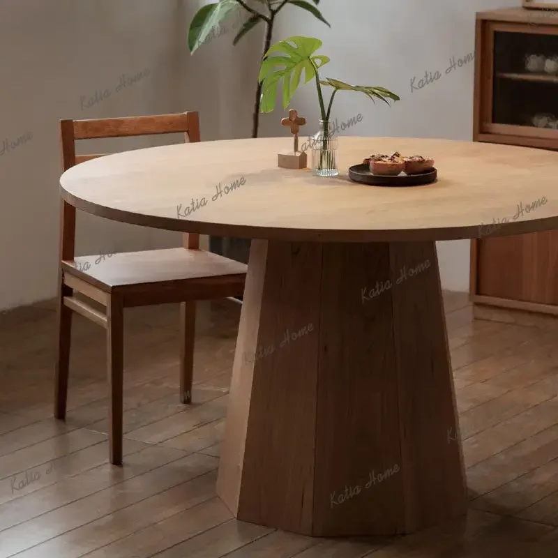 LD Black Walnut Dining Table Light Luxury Office Creative Popular Dining Table Durable Sleek Home Furniture