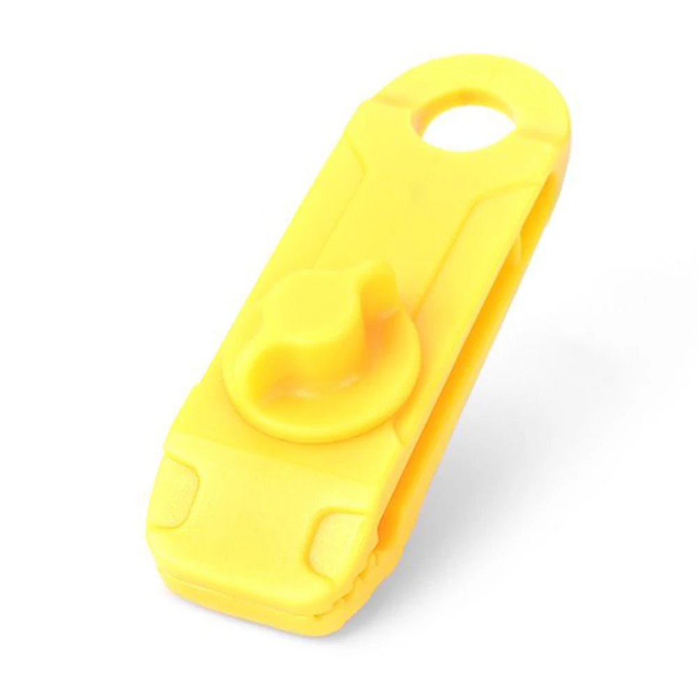 Outdoor Sports Tent Clip Adjustable Slider For Camping Tent Gear Shaped Mouth Nylon Material Tents Add Pull Point