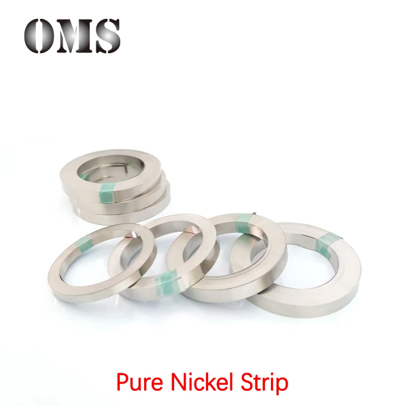 

10M 99.6% High Purity Pure Nickel Strip For Lithium Battery Pack Welding Nickle Tabs 18650 26650 Battery Pack Spot Welder