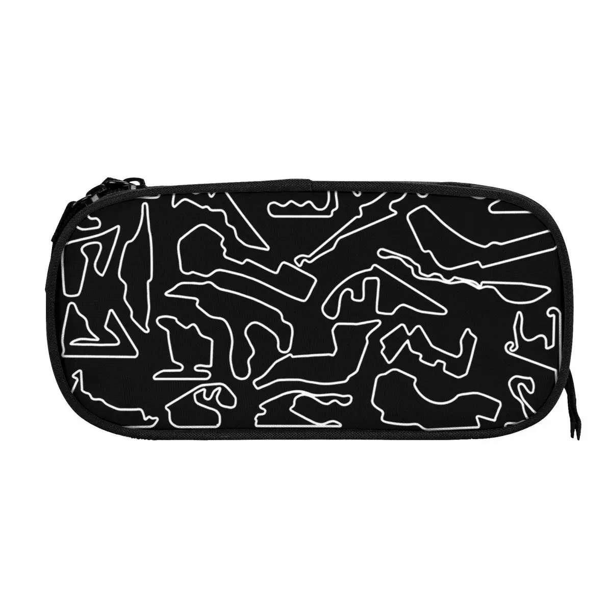 F1 2025 트랙 연필 케이스 학생 학교 펜 상자 연필 가방 대용량 연필 주머니 펜 홀더