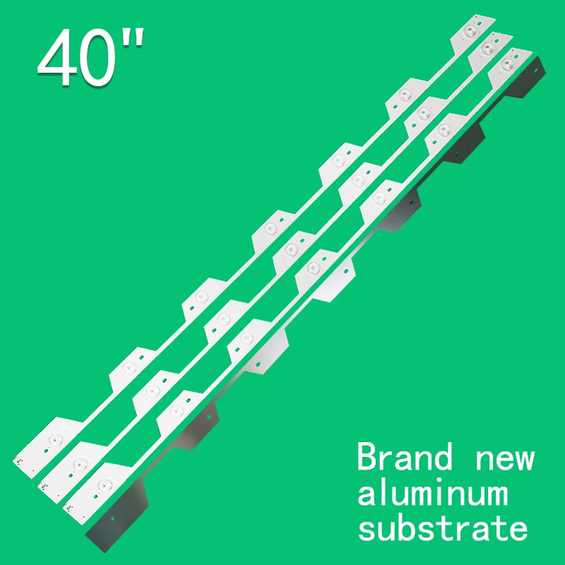 Dla nowej lampy 4 szt./SetTCL40 cal 7 TMT-40E5800-4X7-3030C-7S1P 4C-LB4007-HR2 4C-LB4007-YHEX1 TCL L40E5800A-UD D40A620U 40 hr330m07