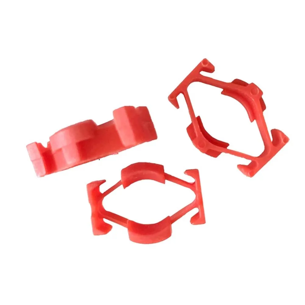 20PCS Red Plastic Quick Connect Clips Urea Tube Pipe Joint Fuel Tube Line  For Quick Connect Joint Clip Automotive Repair Tool