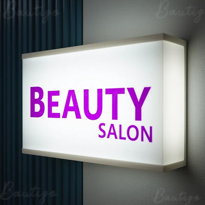 Custom Waterproof LED Light Box Outdoor Business Sign Acrylic Double Sided Storefront Signage Wall Mounted Advertising