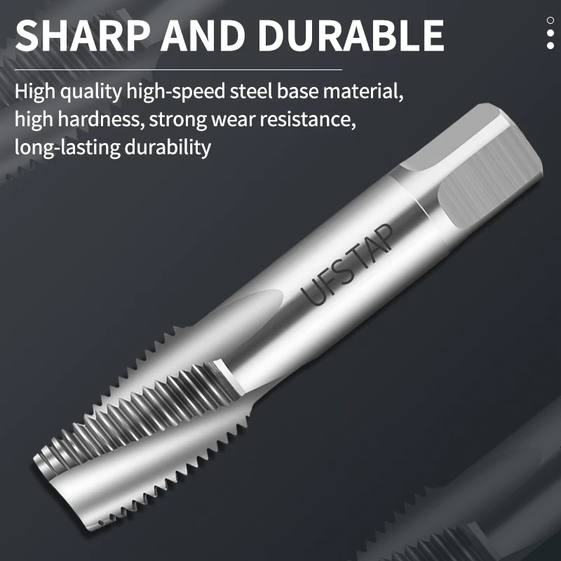 UFS TAP HSSE-35 JIS Tubo di rivestimento in stagno standard Rubinetto scanalato a spirale PS PF G BSP RP 1/16 1/8 1/4 3/8 1/2 Rubinetti per filettatura a macchina