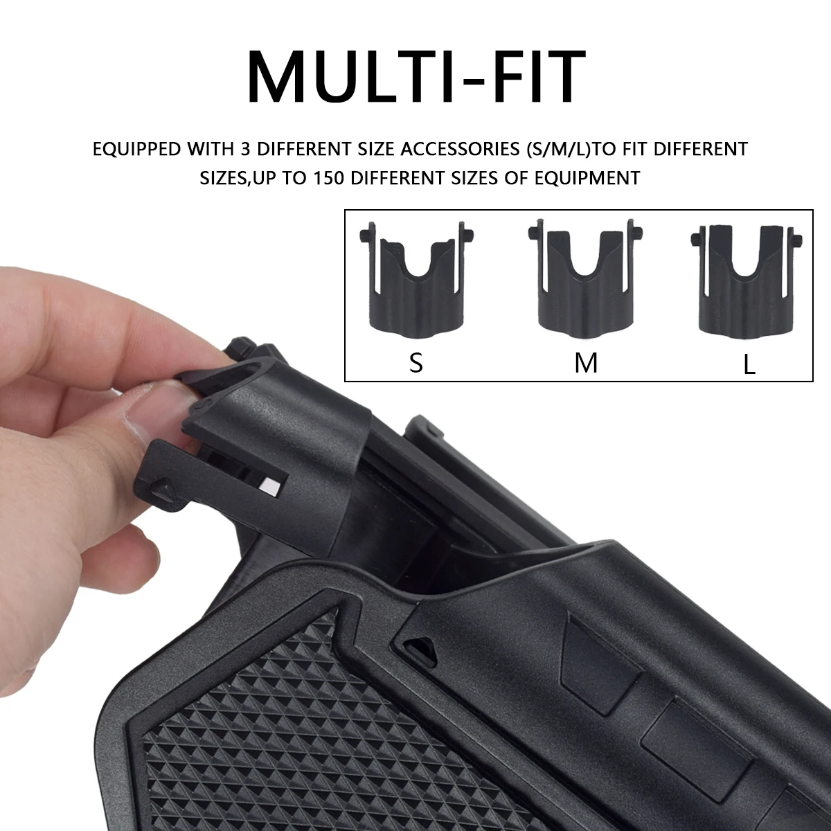 Tactical Kydex Holster Lightweight 9mm .40 For GLOCK 17 19 22 23 34 35 45 Surefire X300U X300 Ultra Flashlight Hunting Holster