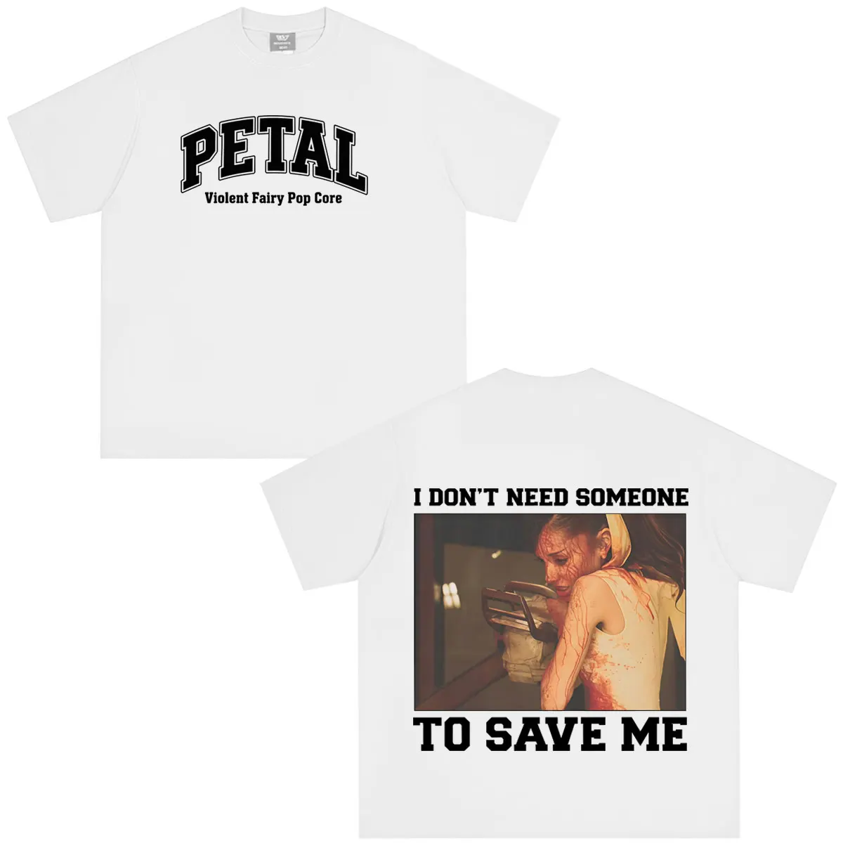 Ariana Grande Petal Core 2026 Print T-shirt Men Women Summer Short-sleeved Cotton T-shirts Aesthetic Trend T-shirts Streetwear