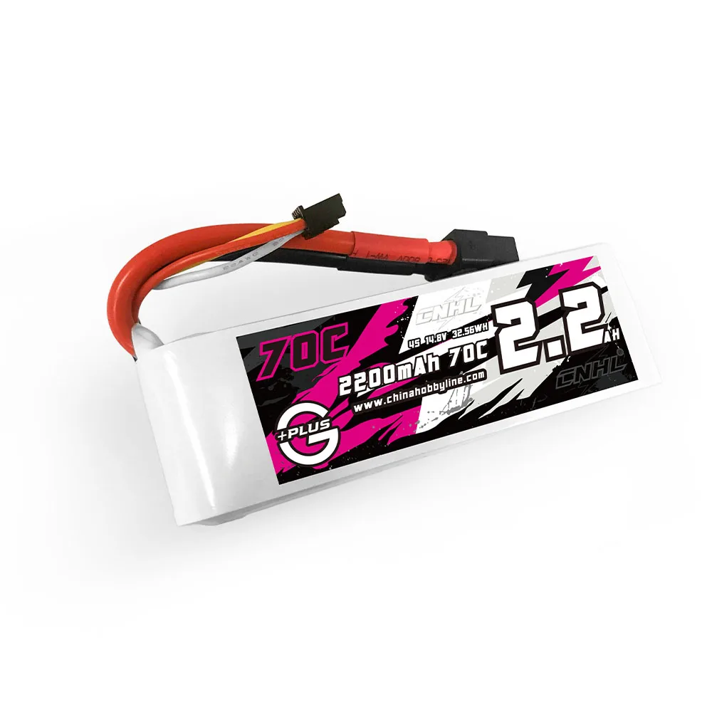 CNHL 4S 14.8 فولت 2200 مللي أمبير بطارية ليبو 70C مع XT60 T عميد التوصيل ل RC طائرة سيارة FPV هليكوبتر بدون طيار كوادكوبتر