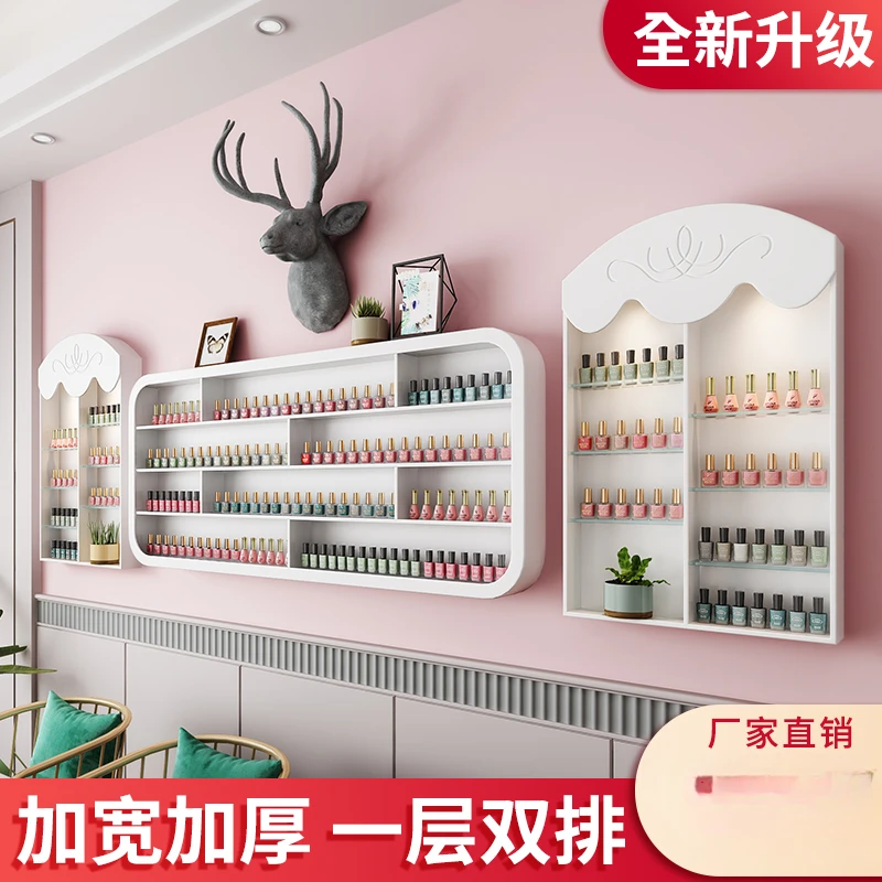 

Net red nail polish glue display rack nail polish display European nail polish storage rack wall hanging