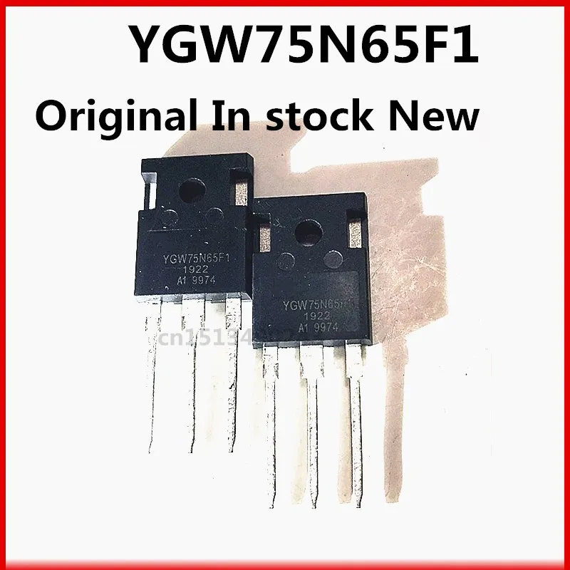 Original 10pcs/ YGW75N65F1 75A 650V TO-247   Voltage regulator integrated circuits In stock