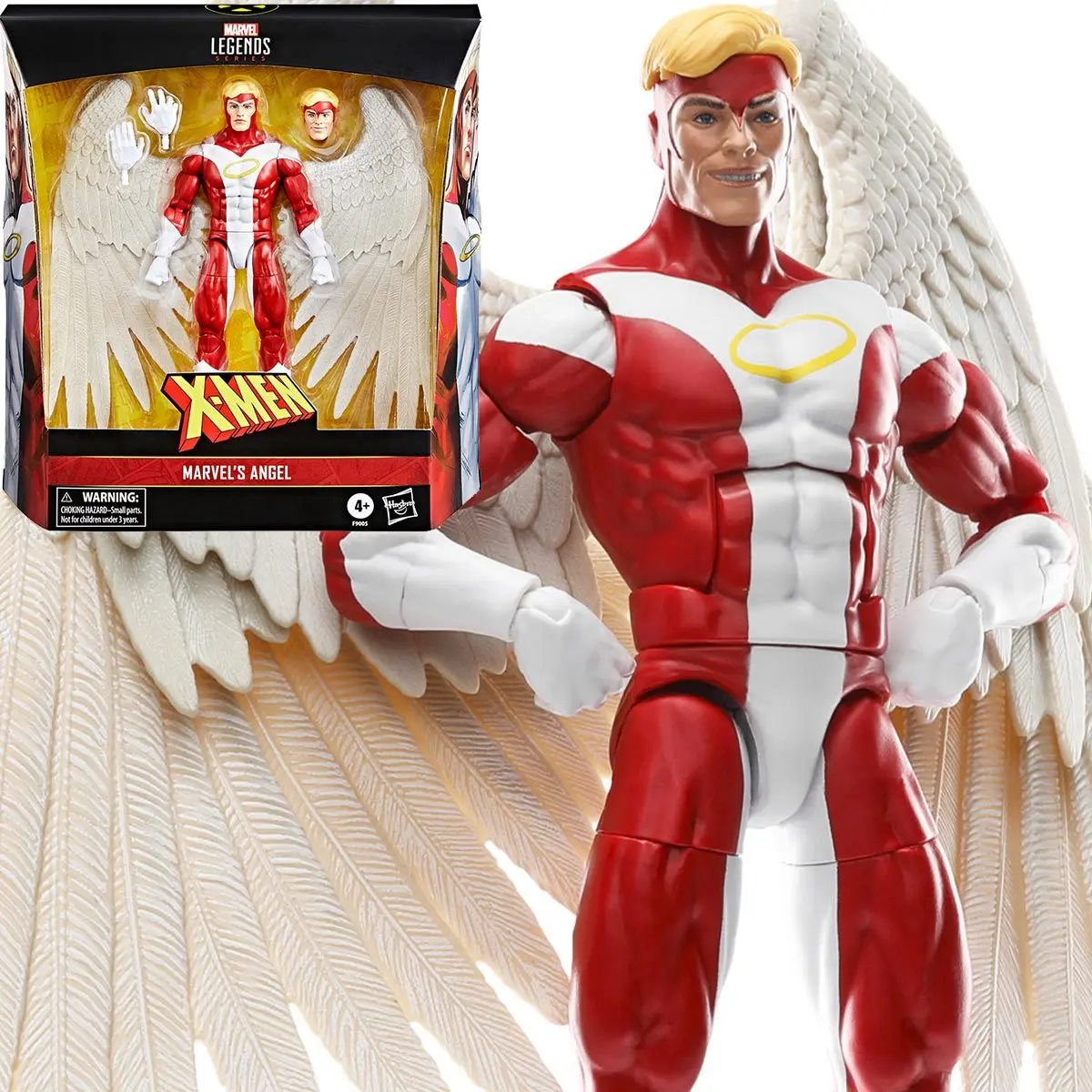 

[В наличии] фигурка героя Marvel Legends Angel, фигурка X-Men Archangel 1/12, ретро Коллекционная модель, игрушка в подарок